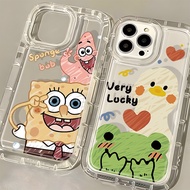 SpongeBob SquarePants Cute Phone Case OPPO Reno 4F Reno5/Reno5 5G Reno 10 Pro+ 5G