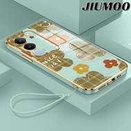 JIUMOO Casing Hp Untuk VIVO V29 5G V29 Pro 5G V27 5G V27 Pro 5G V27E V25 5G V25E V23 5G V23i 5G V23E