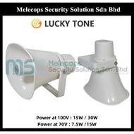 Lucky Tone HS-68Q IP65 15/30W Weatherproof Horn Speaker (1Pc)