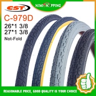 1PC CST MTB bicycle tires 24*1 3/8 26*1 3/8 27.5*1 3/8 tyres mountain bike tire C979D 24/26/27 inch wear resistance Cycling Accessories