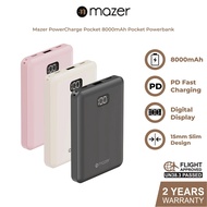 Mazer PowerCharge Pocket 8000mAh Power Bank Fast Charging Powerbank