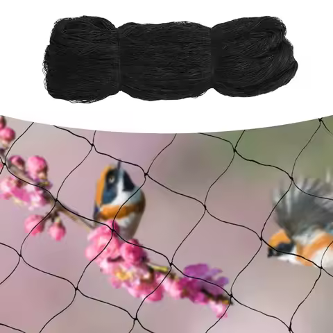 Stable Bird Net, Bird Protection Net, Black Aviary Net, 30x15 m, Plant Net, Garden Net, for Garden, 