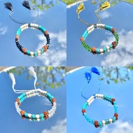 Rusdraksa crystal bracelet Tassel drawstring bracelet bohemian bracelet