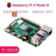 Raspberry Pi 4 Model B Board 2GB 4GB 8GB RAM CPU 64 Bit 1.5Ghz RPi Dev Kit with Power Adapter ABS Ca