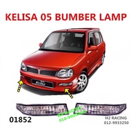 PERODUA KELISA 05 BUMPER LAMP ALBINO // SIGNAL LAMP 2005 clear white albino