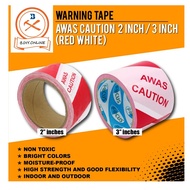 ZEBRA WARNING TAPE 2" / ZEBRA WARNING TAPE 3" (AWAS CAUTION)
