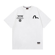 T-shirt Evisu/T-shirt Evisu Lelaki dan wanita T-shirt bercetak T-shirt sukan T-shirt lengan pendek b