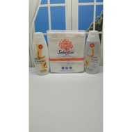 Viva Milk Cleanser 3-in-1 Package [Jicama] and Viva Face Tonic [Jicama] + Kapas