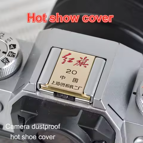 Metal Camera Hot Shoe Cover Protective Accessory Dustproof Suitable For Fuji Xs10 Xpro3 Xh2s Xt50 Xe