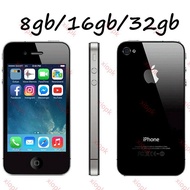 ◆☍Smartphone iphone 4/4s 8GB 16GB 90% Like New original 100% Second hand