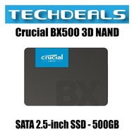 Crucial BX500 3D NAND SATA 2.5-inch SSD - 500GB