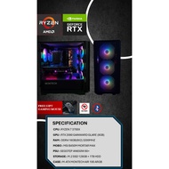 Gaming PC ryzen 7 3700x + RTX 2080 (1 Year Warranty, manufacturer warranty up to 3 years)