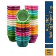 AJC/Rico Paper Baking Cup/Paper Cup NO.1 500pcs/1000pcs