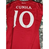 Football Jersey (Man., united) nemeset Cunha bnwt