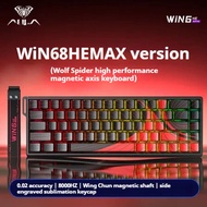 AULA WiN 60/68HE e-sports game magnetic axis keyboard, 8K return rate, supports hot swapping, RT0.02