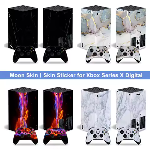Skin Decal for Xbox Series X Digital Console Sticker Protective Vinyl Cover for Xbox Series X Digita