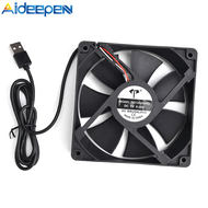 Aideepen 12025 USB Cooling Fan 5V DC Oil Condenser Silent Fan 1600RPM USB Two-wire Oil Bearing for C