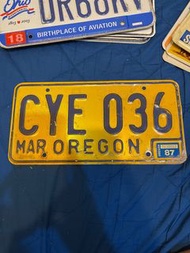 正 7-90年代 美國🇺🇸 各州 老車牌 非近年 含稅標 貼紙