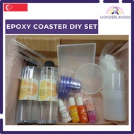 Epoxy Resin Coaster DIY set DIY coaster mold set