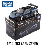 Takara Tomica Premium TP,คอลเลกชัน MCLAREN SENNA แบบจำลองรถยนต์แบบจำลองของขวัญคริสต์มาสเด็กของเล่นสำหรับเด็กผู้ชาย