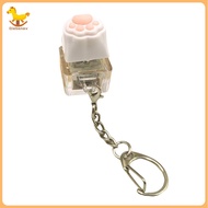 Decompression Button Sensory Toy Silicone Button Fidget Tool Adorable Cat Paw Keyboard Fidget Toy fo