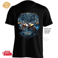 HD Motorcycles bikes group cotton tshirt