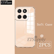 2 Pack Phone case Moto G86 Soft Transparent Full Protection Clear Back Cover Motorola G86 Case