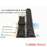 sinobi watch ✈✐tali jam ♤Fit Watch Us Submarine ,Bum,Skmei replacement band. PU Quality. Free Repair