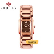 Julius นาฬิกาแฟชั่นเกาหลี ของแท้ 100% ประกันศูนย์ 1 ปี นาฬิกาข้อมือผู้หญิง กันน้ำ 3 ATM รุ่น JA-812