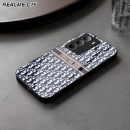 HP REALME C75 glass Softcase - Casing Latest Realme C75hp [M333] Realme Casing - Cool Aesthetic Moti