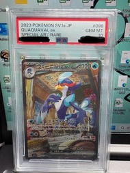2023 Pokémon SV1A 日版 狂歡浪舞鴨 ex 特罕 PS A 10