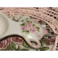 ~~~Versailles Lifestyle Boutique~~ Japan Imported imane Emma Rose Ceramic Teapot Shape Teaspoon~Made