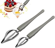 Stainless Steel Saucier Drizzle Spoon 2 Pieces