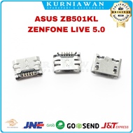 Asus Zb501kl Zenfone Live 5.0 Con Charger Connector Usb Plug In Casan Tc Only