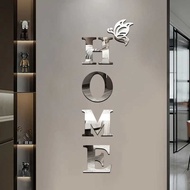 Acrylic Mirror Home 3D Wall Decoration Stickers Home 3D Acrylic Mirror Wall Sticker