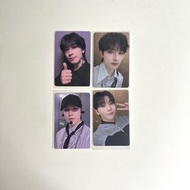 SEVENTEEN YZY特典卡（文俊輝，全圓佑，Vernon，夫勝寬）