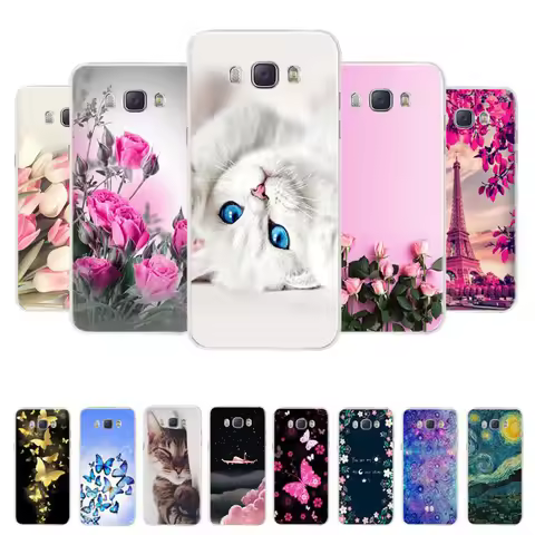 For Samsung Galaxy J7 2016 Cover Case fundas for Samsung Galaxy J7 2016 J710F Cover Back Cases for S