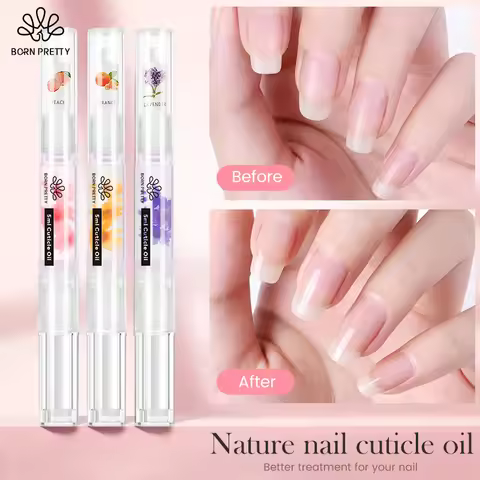 BORN PRETTY 1PCS Cuticle Oil Pen Nail Treatment Cuticle Revitalizer Oil Manicure Care Tools Nail Pol