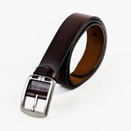 DB222 } Hiro Men's Belt Buckle PU Leather Material Vintage Design 1.25 Meters - H10