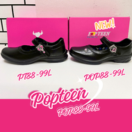 POPTEEN รองเท้านักเรียนหญิง รุ่น PT88 สีดำ