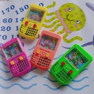 Mainan Anak Tradisional Game Air Bentuk HP Mainan Jadul Water Game / gimbot air bentuk hp