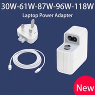 96W/87W/61W/30W USB C Charger Fast Charger For USB C Port MacBook Pro & MacBook Air 13/14/15/16inch 