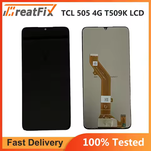 Original Tested 6.75" For TCL 505 4G T509K LCD Display Screen Touch Panel Digitizer For TCL 505 T509