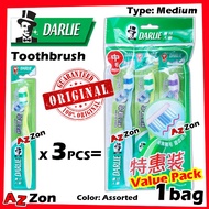 【SG Local Seller】Darlie Toothbrush Easy Clean Value Pack Darlie Toothbrush 3in1 Value Pack Darlie To
