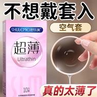 Shulemei Ultra Thin Zero Sensual Hyaluronic Acid 000 Hydroge#舒乐美超薄零感玻尿酸000水润男用安全套持久成人情趣避孕套6.9