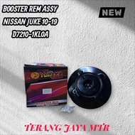 BRAKE BOOSTER ASSY - BRAKE VACUUM NISSAN JUKE 2010-2019 (YUZAKA) JAPAN D7210-1KL0A