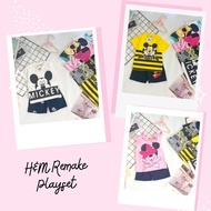 [anhkids] Boys and Girls Assorted Playset Remake HM Baju Jalan Seluar Pendek