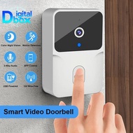WiFi Doorbell Home Doorbell HD Camera Infrared Alarm Security Smart Home Doorbell with Intercom Func