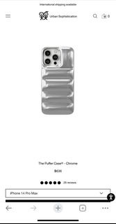 Urban Sophistication Puffer Case iPhone 14 Pro Max