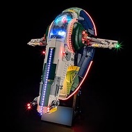 LIGHTAILING Light Set for Lego-75409 Jango-Fetts Starship Firespray Class - LED Lighting Set Compati